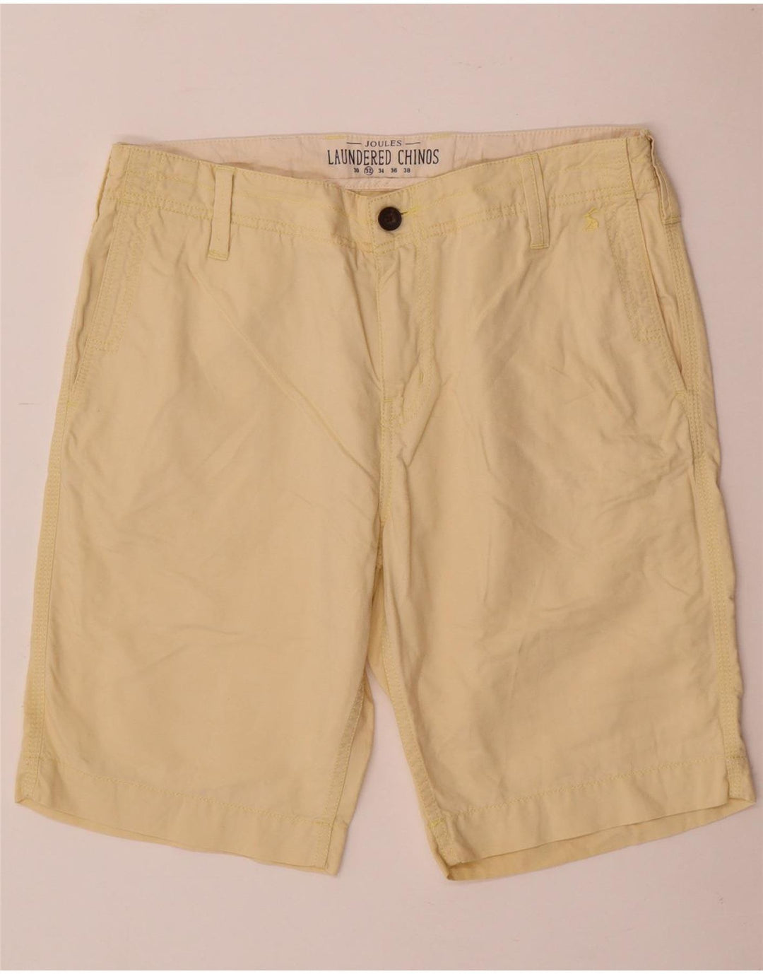 JOULES Short Chino Homme W32 Jaune Moyen