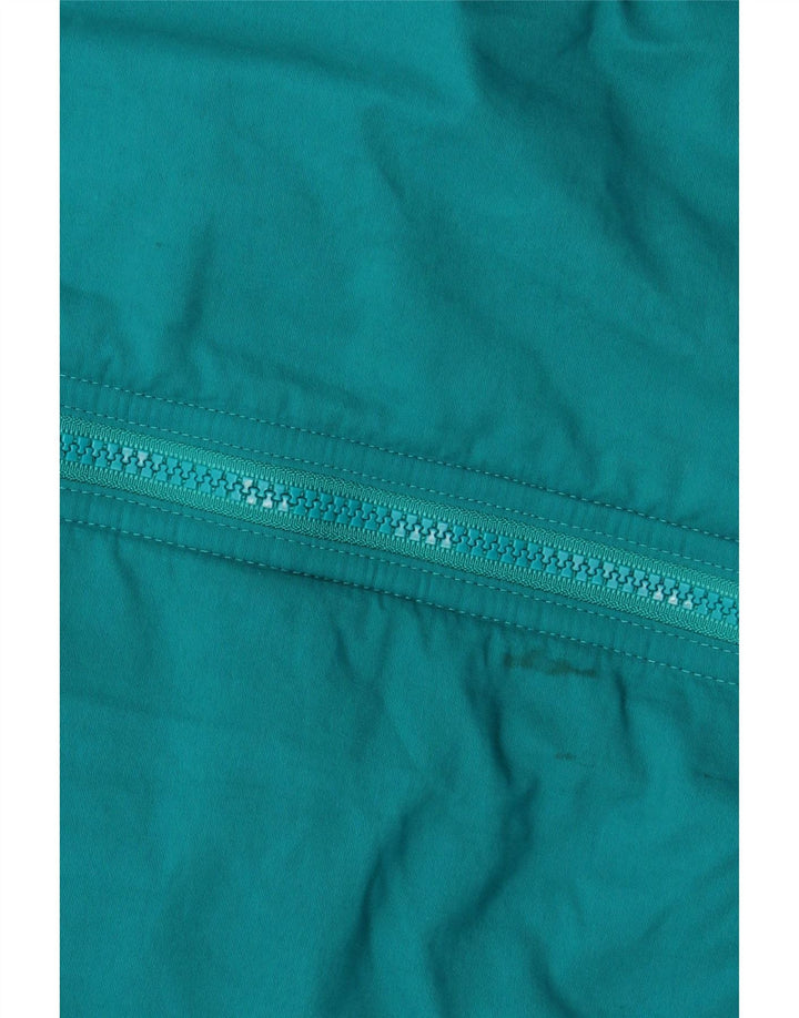 LANDS END Veste coupe-vent pour homme UK 42/44 Grand nylon vert