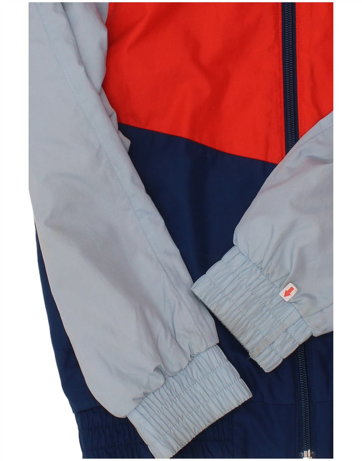Veste de pluie à capuche Nike pour garçon 8-9 ans Small Bleu marine Colourblock