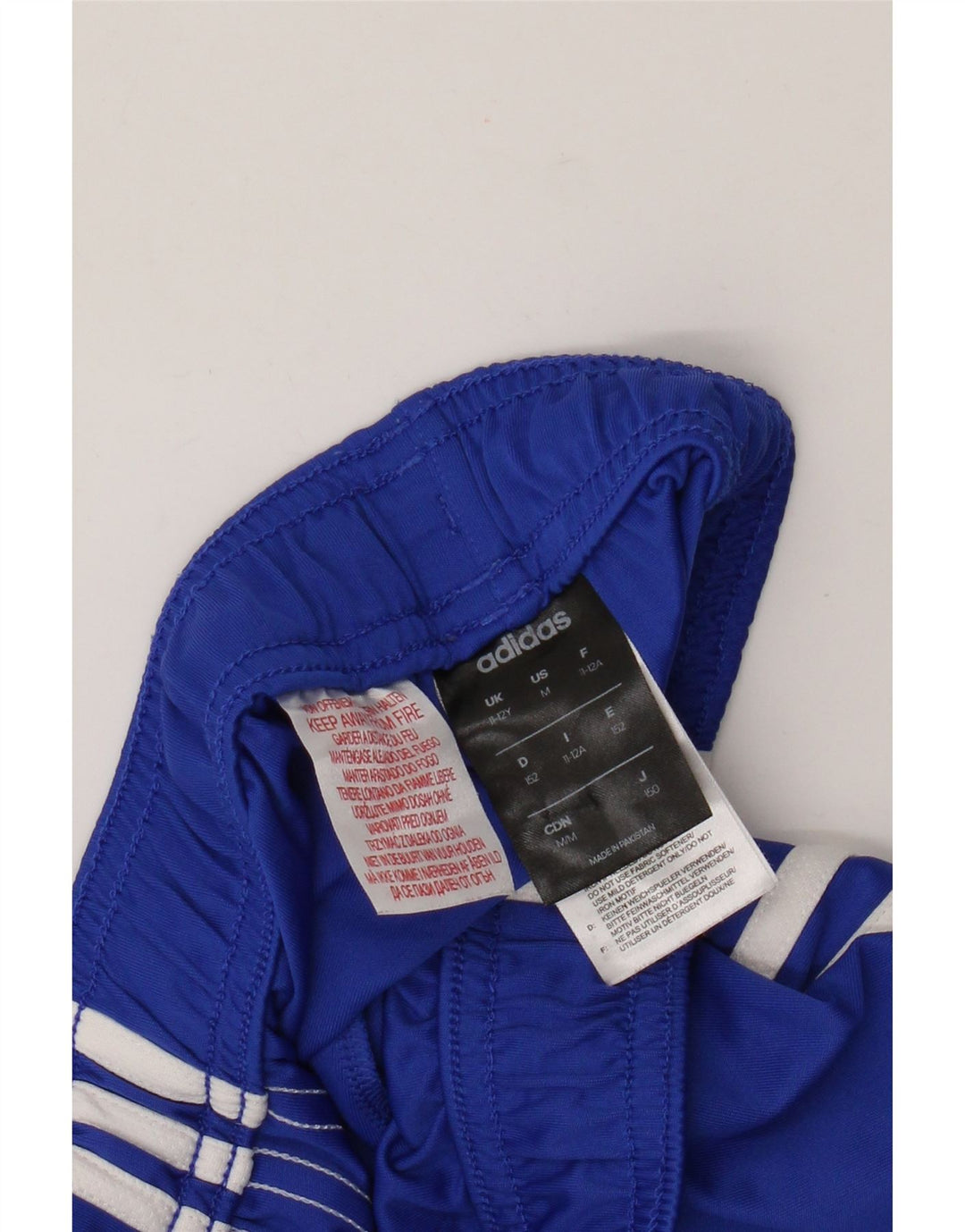 Adidas Garçon Climalite Sport Short 11-12 ans Bleu Polyester