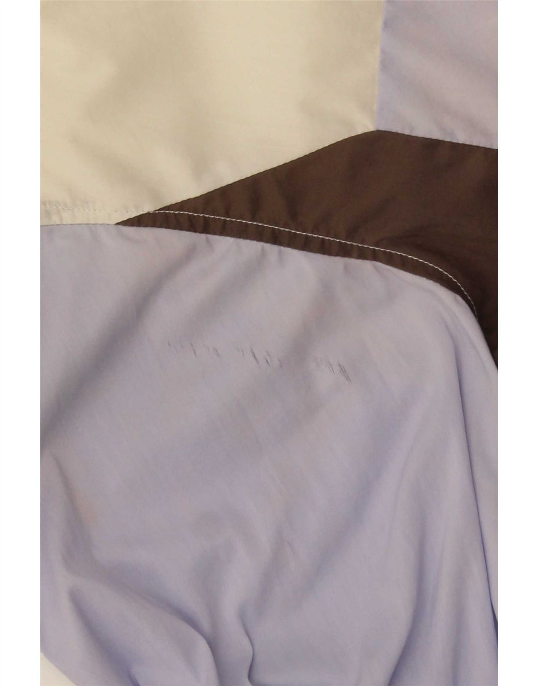 Hugo Boss Chemise en coton colour block multicolore moyen