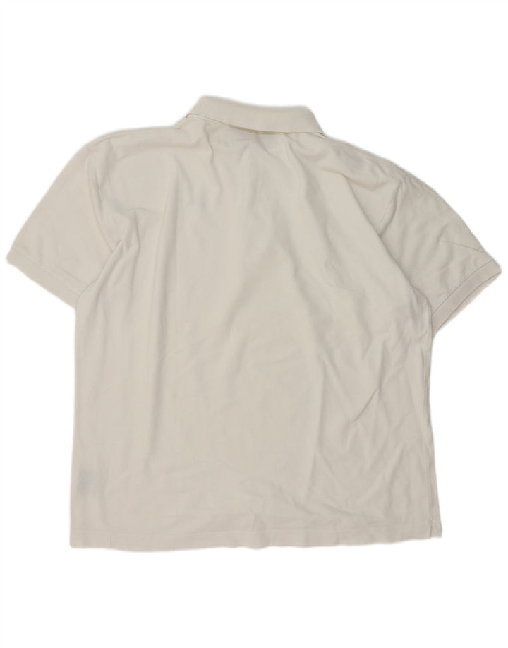 Kappa Polo Homme 2XL Blanc Coton