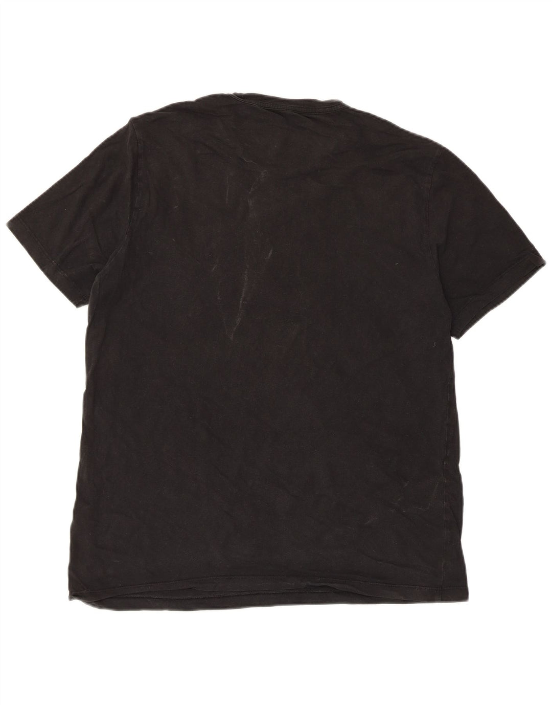 All Saints T-Shirt Regular Fit Homme XL Noir Coton