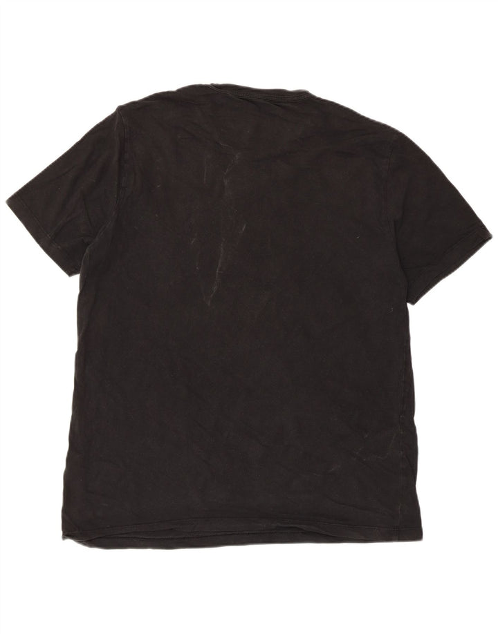 All Saints T-Shirt Regular Fit Homme XL Noir Coton