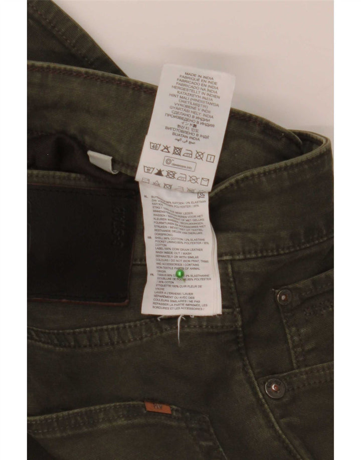 G-Star Jean Slim Homme W30 L32 Kaki Coton