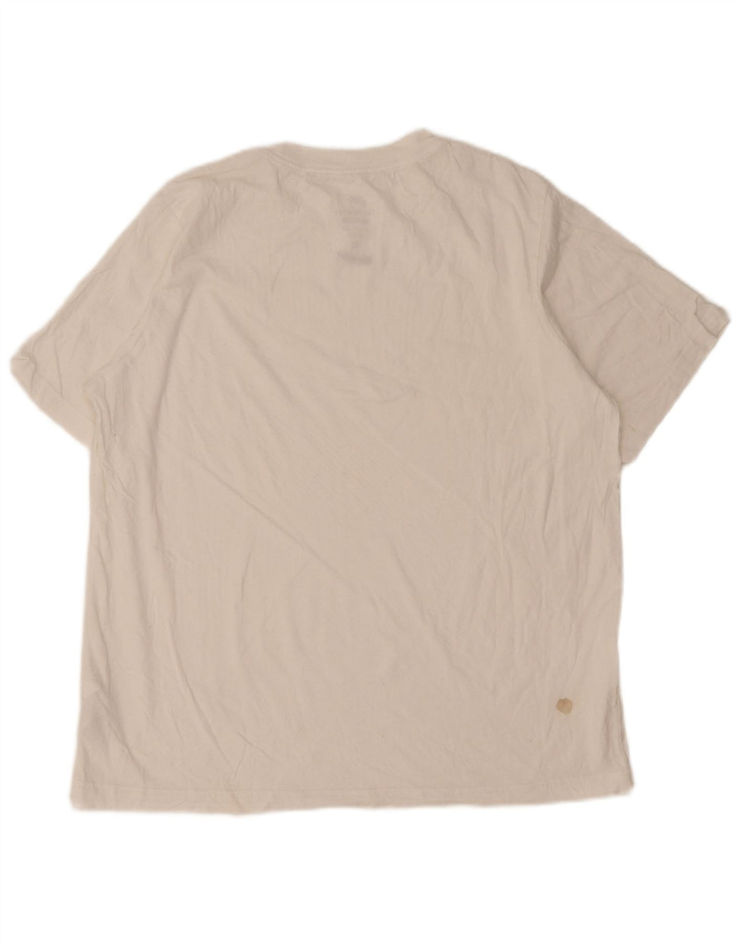 Nike T-shirt coupe ample en coton blanc moyen pour homme