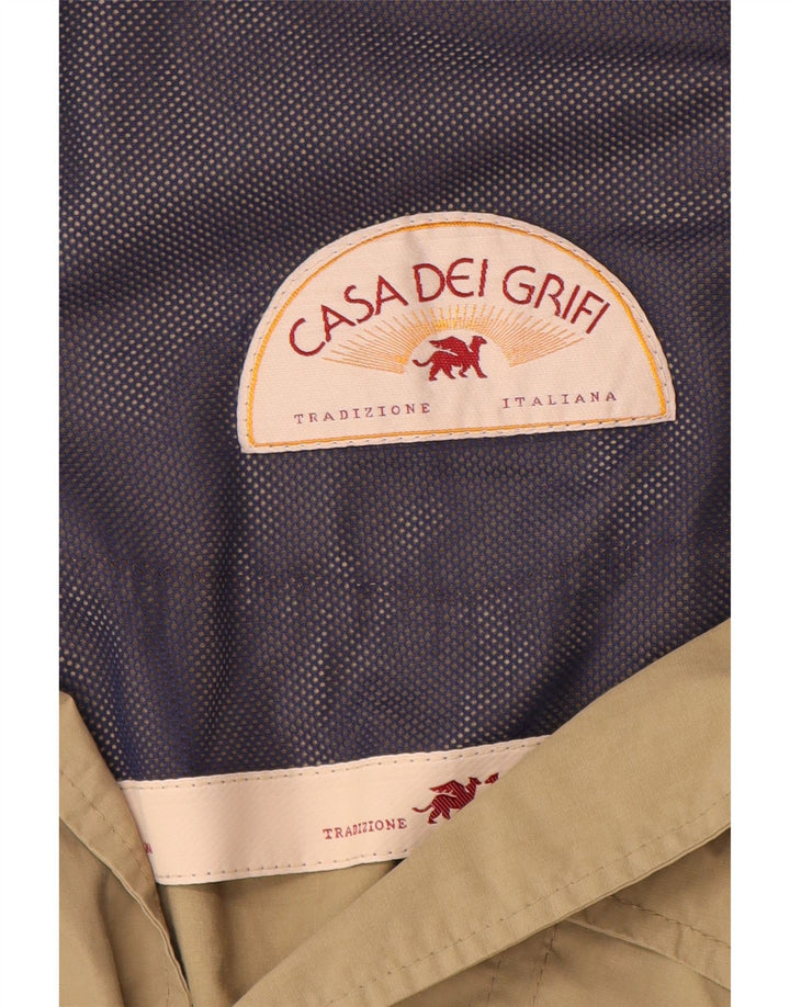 VINTAGE Veste utilitaire homme UK 42 XL Beige