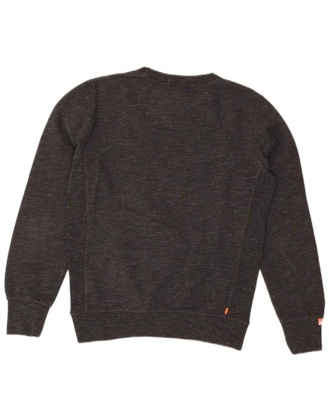Superdry Sweat-shirt en coton moucheté gris moyen pour homme