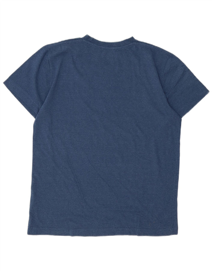 KAPPA T-Shirt Homme Bleu Marine Moyen Coton