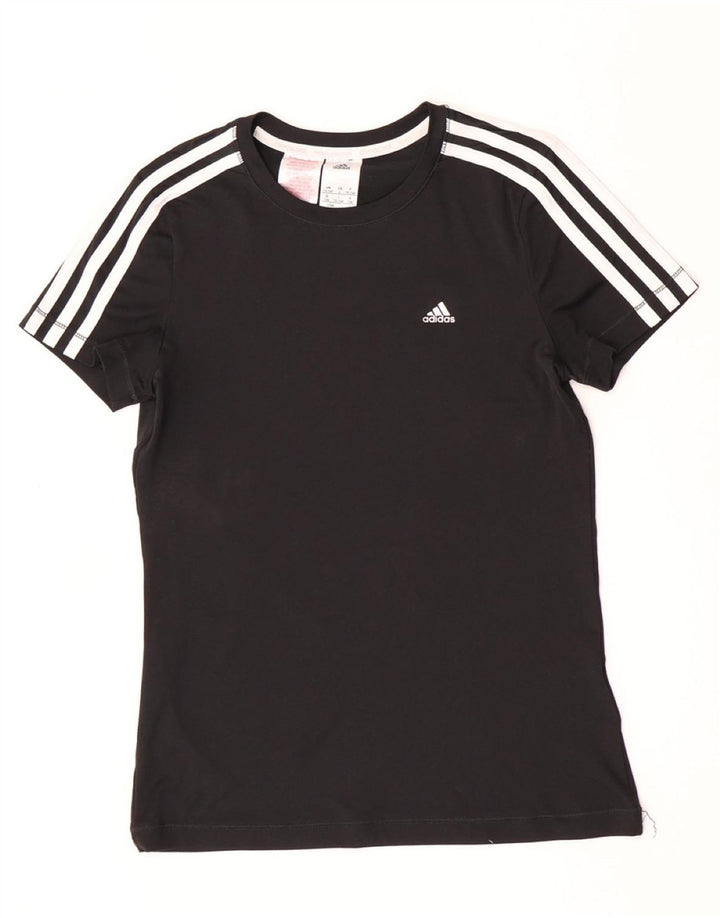 Adidas Garçon Climacool T-Shirt Top 13-14 ans Noir Polyester