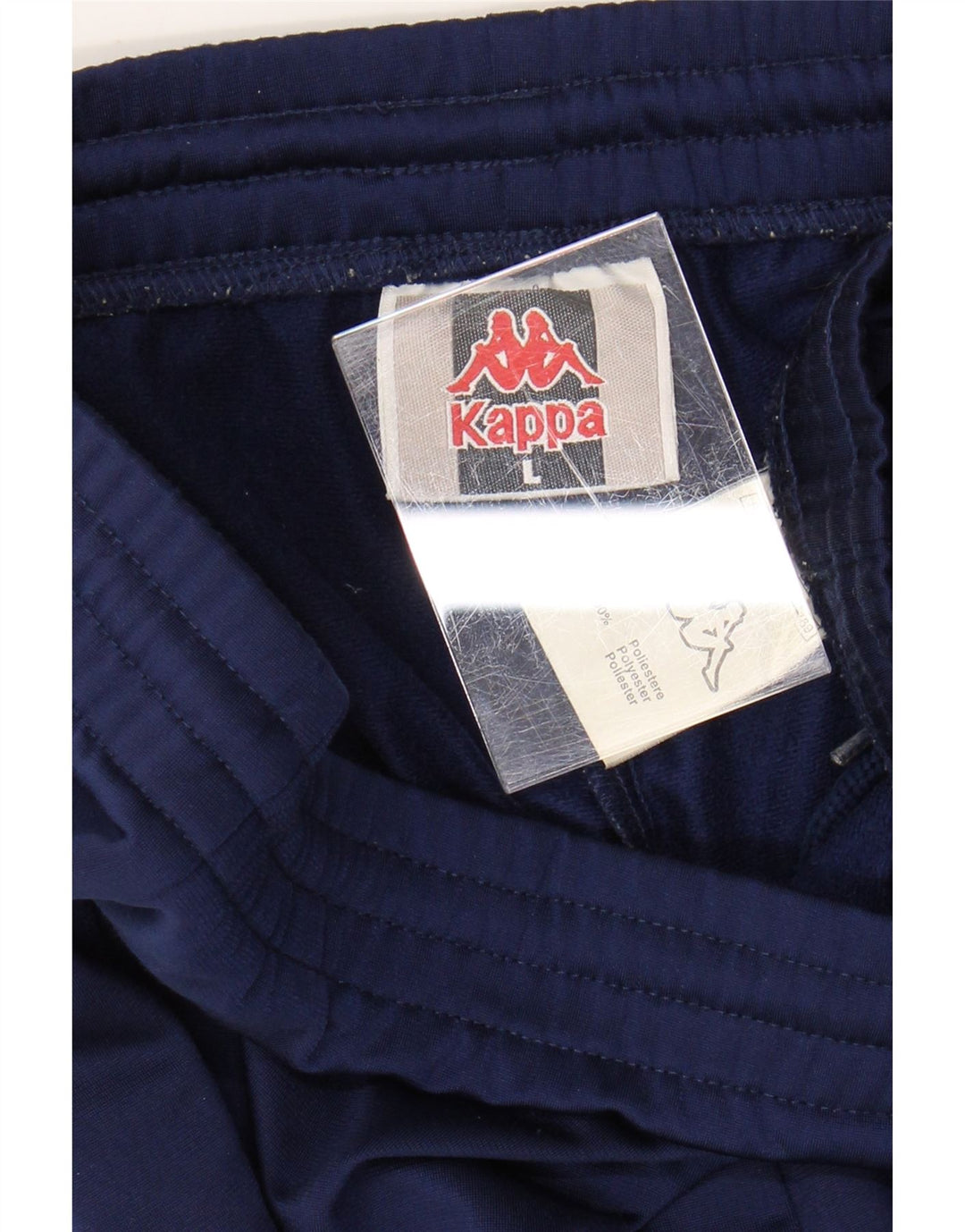 Kappa Pantalon de Survêtement Homme Large Bleu Marine Polyester