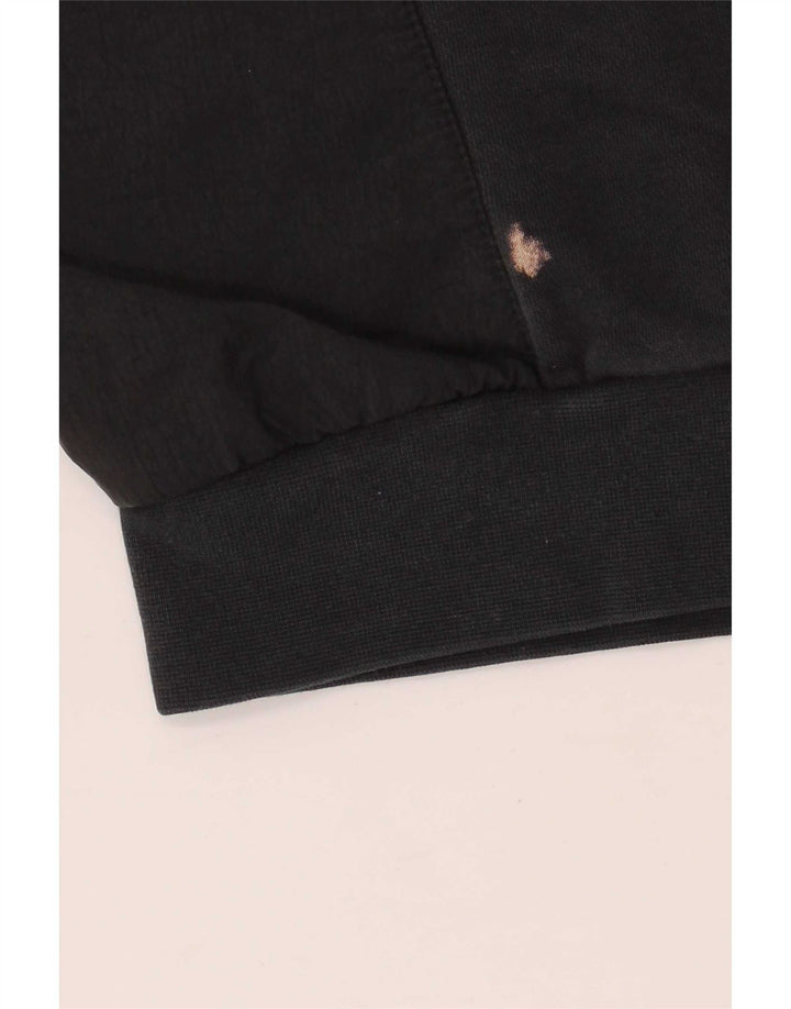 Nike Sweat-shirt graphique pour homme en coton color block Noir Taille S