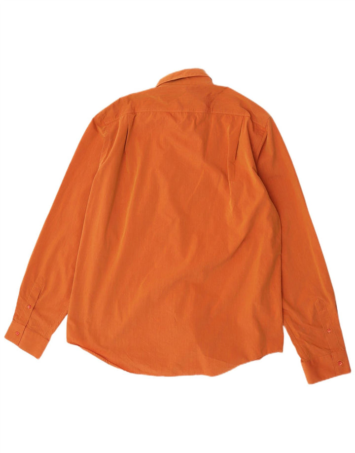 Hugo Boss Chemise Homme Large Orange Coton