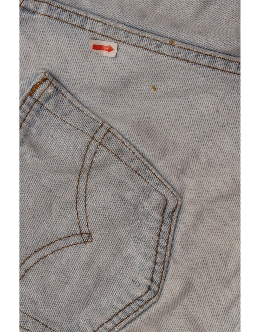 LEVI'S Short en Jean 501 W30 Homme Bleu Moyen