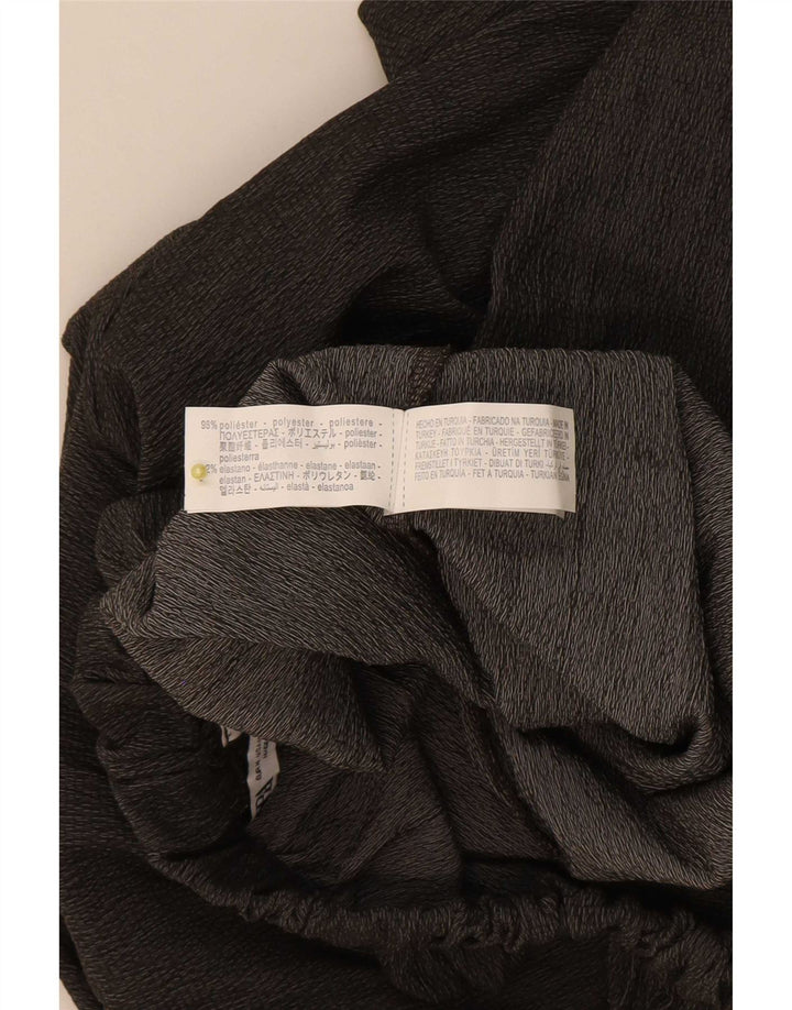 Zara Pantalon Sarouel Femme Moyen W28 L27 Gris Polyester