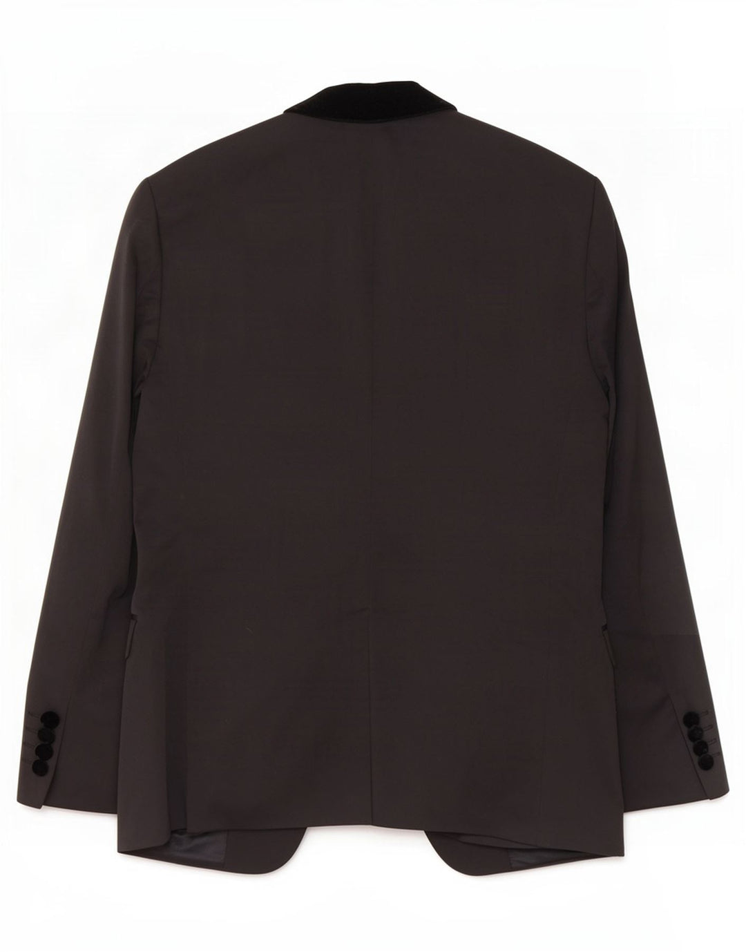Gioberti Veste Blazer 1 Bouton Homme EU 46 Petite Viscose Noire