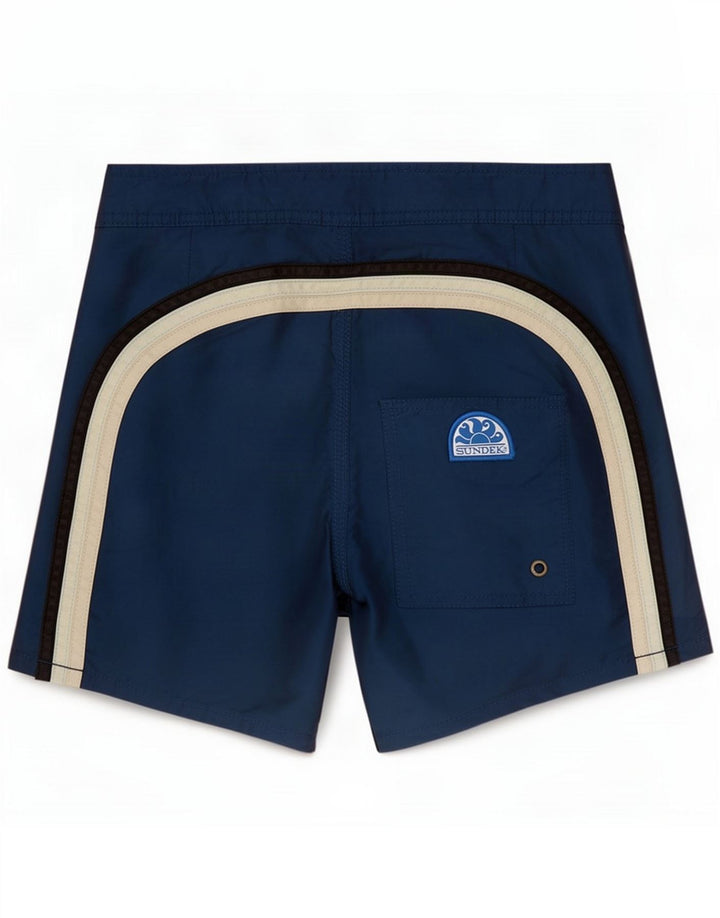 Sundek Short de bain pour homme bleu marine moyen