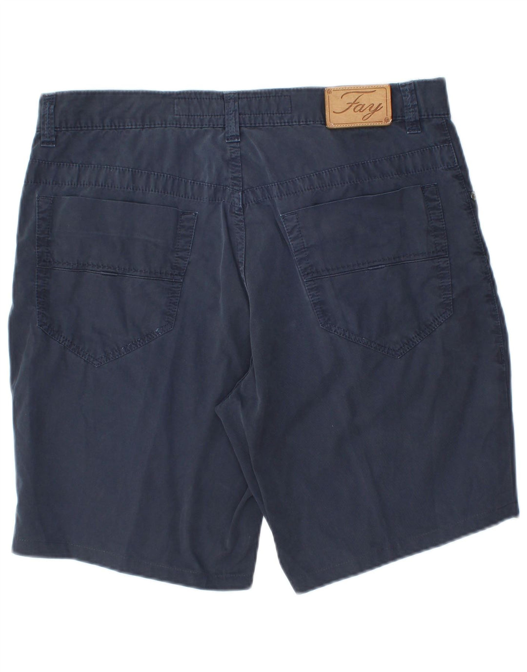 Fay Short décontracté pour homme W36 en coton bleu marine Large