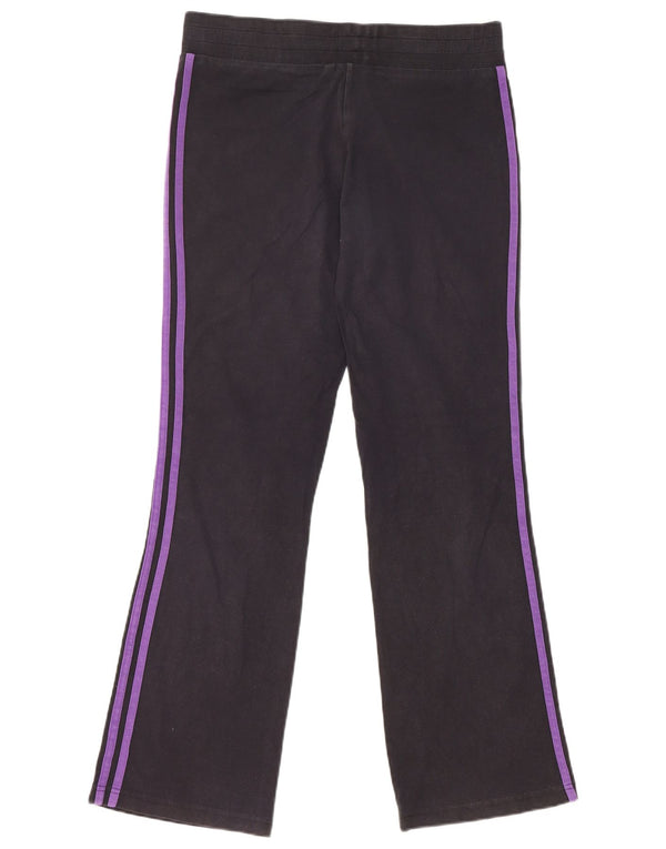 Adidas Pantalon de survêtement pour femme UK 12 Bleu marine moyen en coton