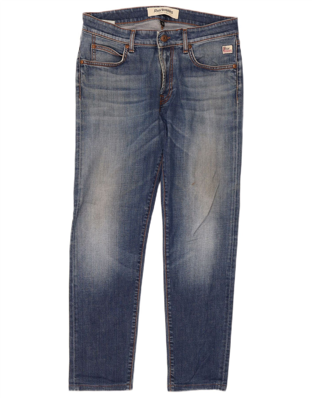 Roy Rogers Jean Slim Femme W33 L33 Bleu Coton
