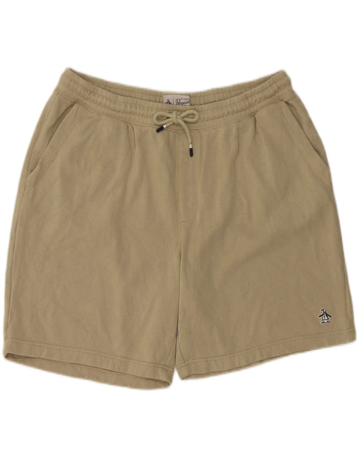 Penguin Short de Sport Homme XL Coton Beige