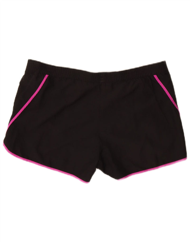 Adidas Climalite Sport Shorts UK 10 Petit Noir Polyester