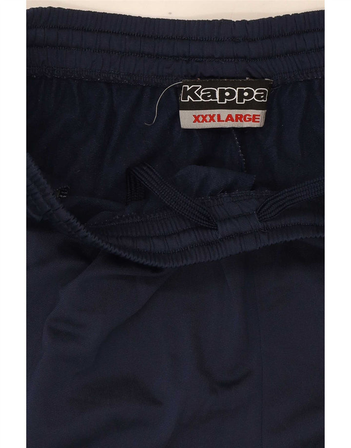 Kappa Pantalon de survêtement pour homme 3XL Bleu marine Polyester