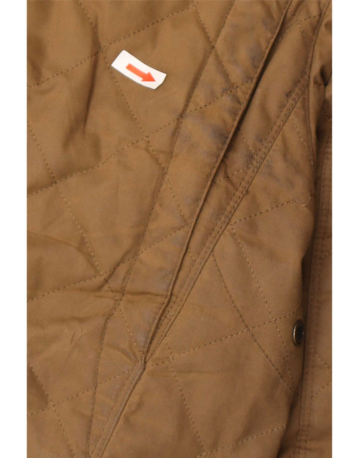 Massimo Dutti Veste utilitaire pour homme UK 40 Large Marron Nylon