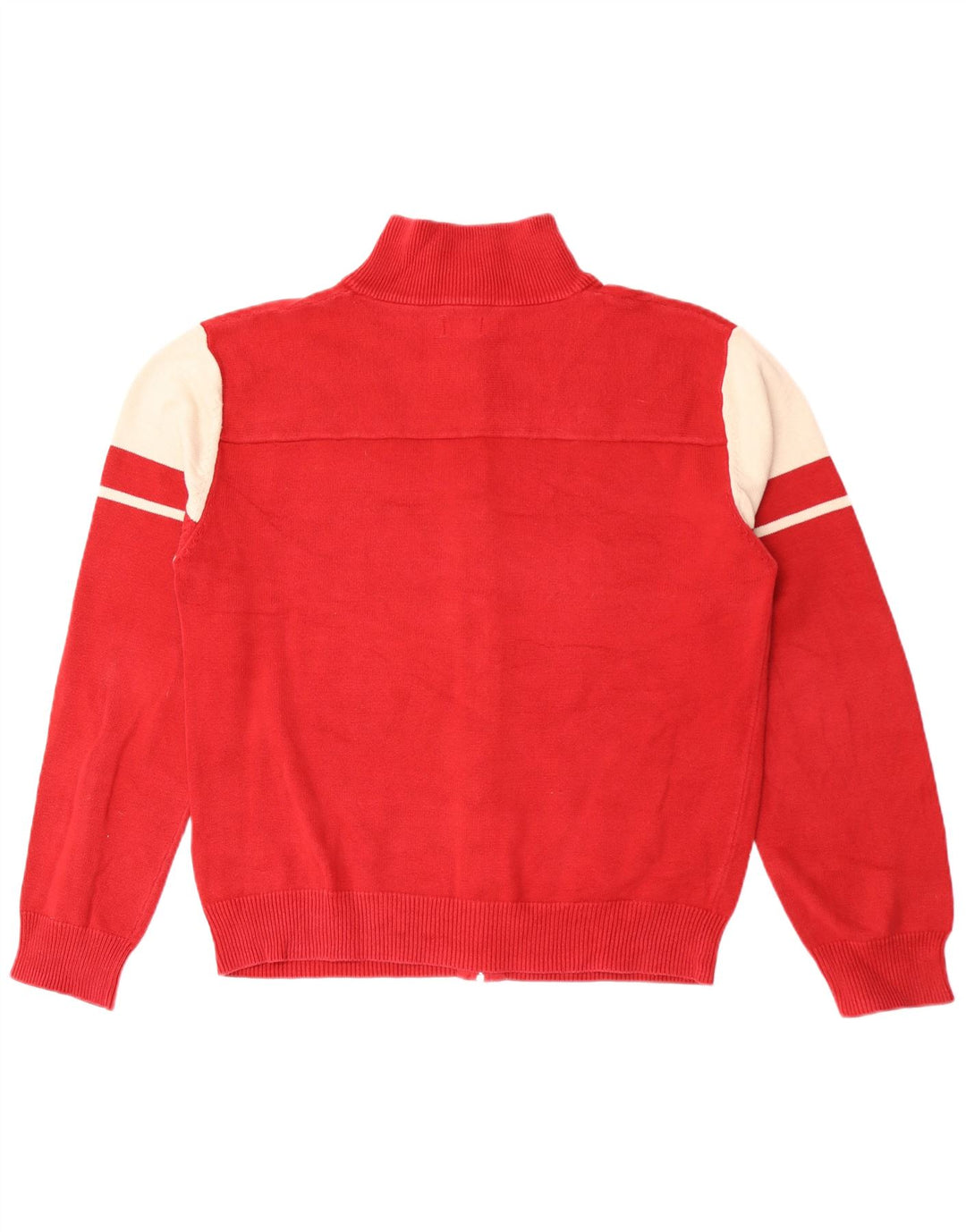 Levi's Cardigan Sweater XL Homme Rouge Colorblock