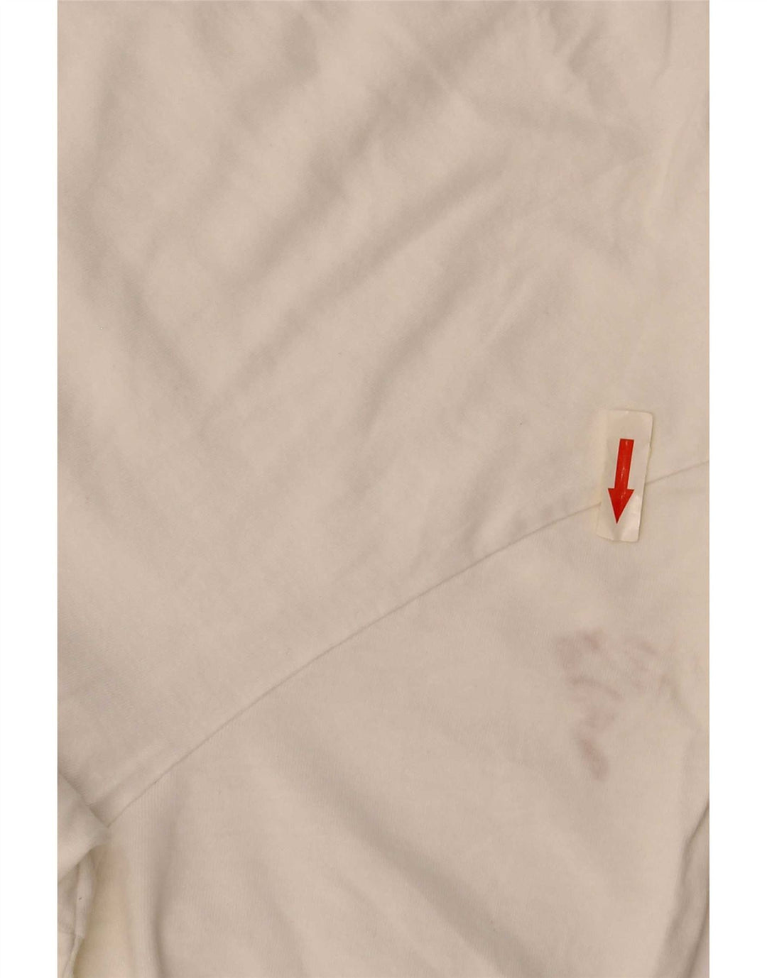 Hugo Boss Hommes T-Shirt Top Petit Blanc Coton