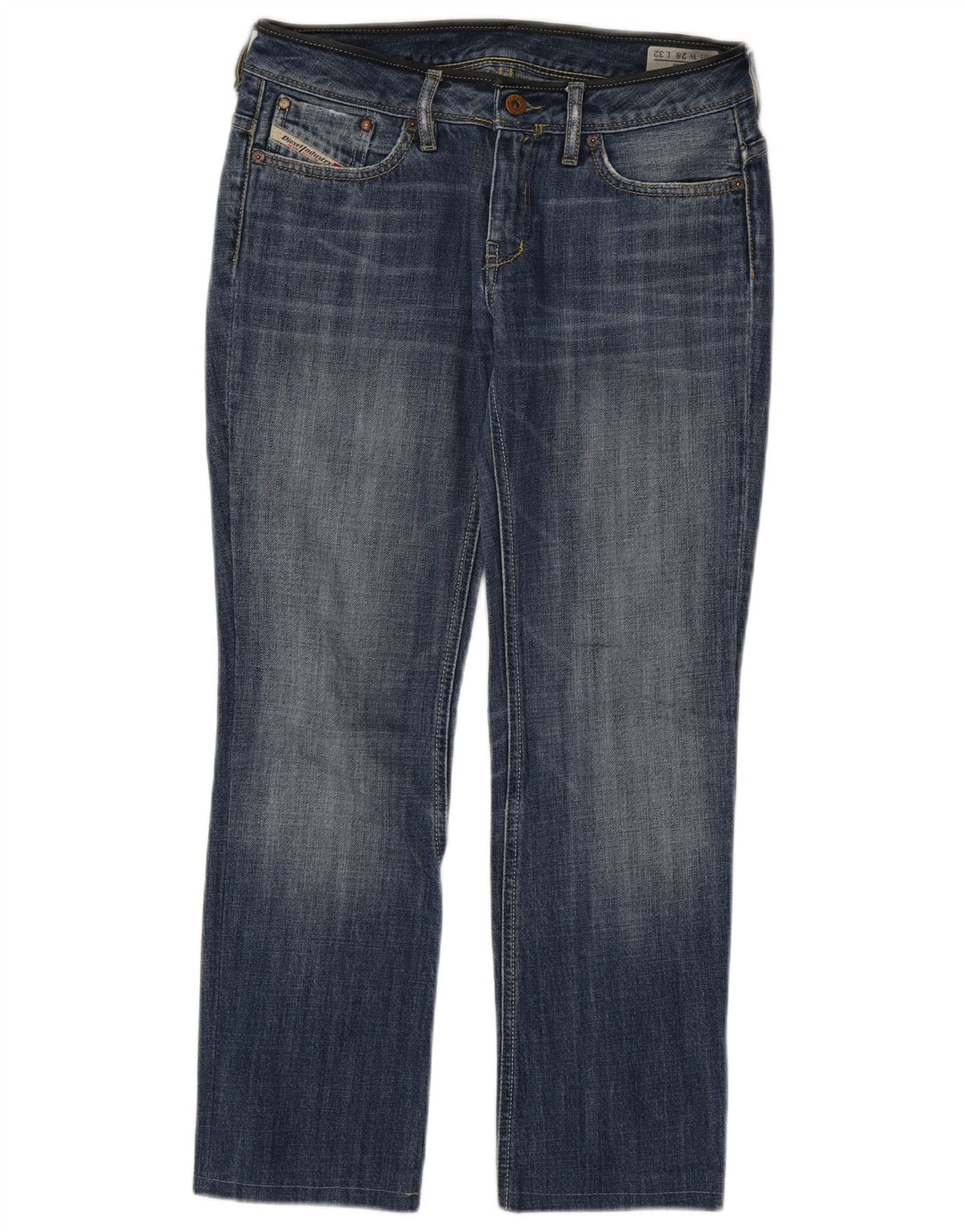 Diesel Femme BEBEL Jean Slim W28 L27 Bleu Coton