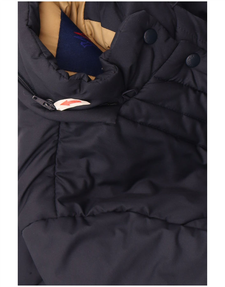 Moncler Filles Manteau Rembourré 5-6 Ans Bleu Marine Polyester