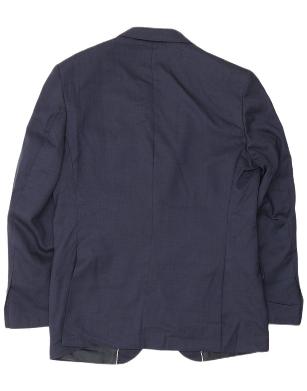 Marks & Spencer Veste blazer à 2 boutons pour homme UK 40 Grande rayures bleu marine