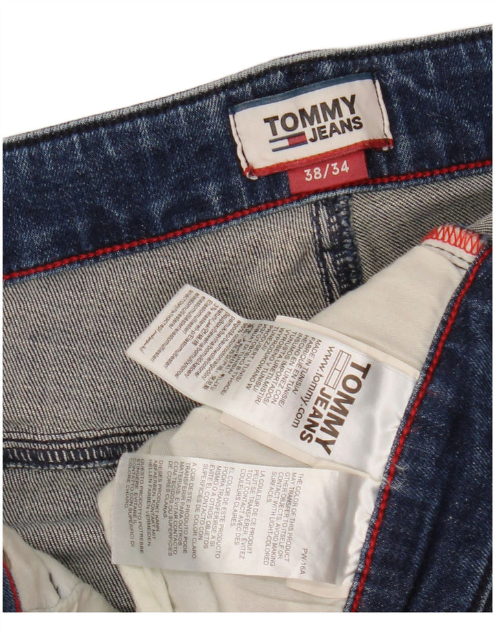 TOMMY HILFIGER Jean Slim Homme W38 L34 Bleu Coton