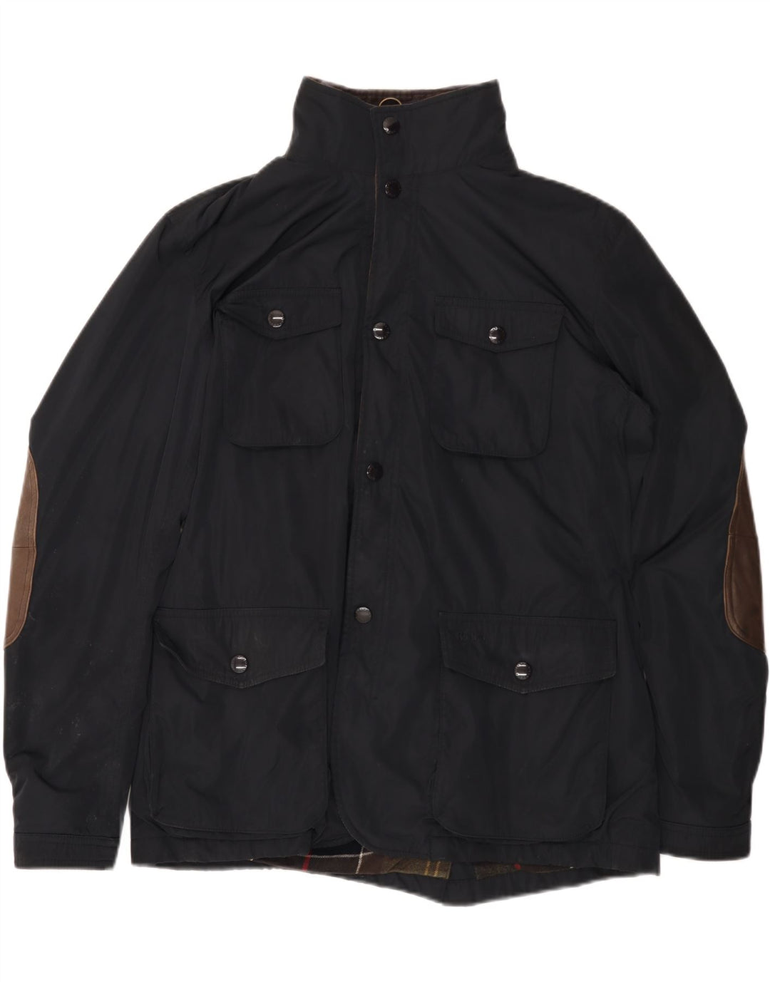 BARBOUR Veste utilitaire pour hommes UK 40 Large Noir Polyester