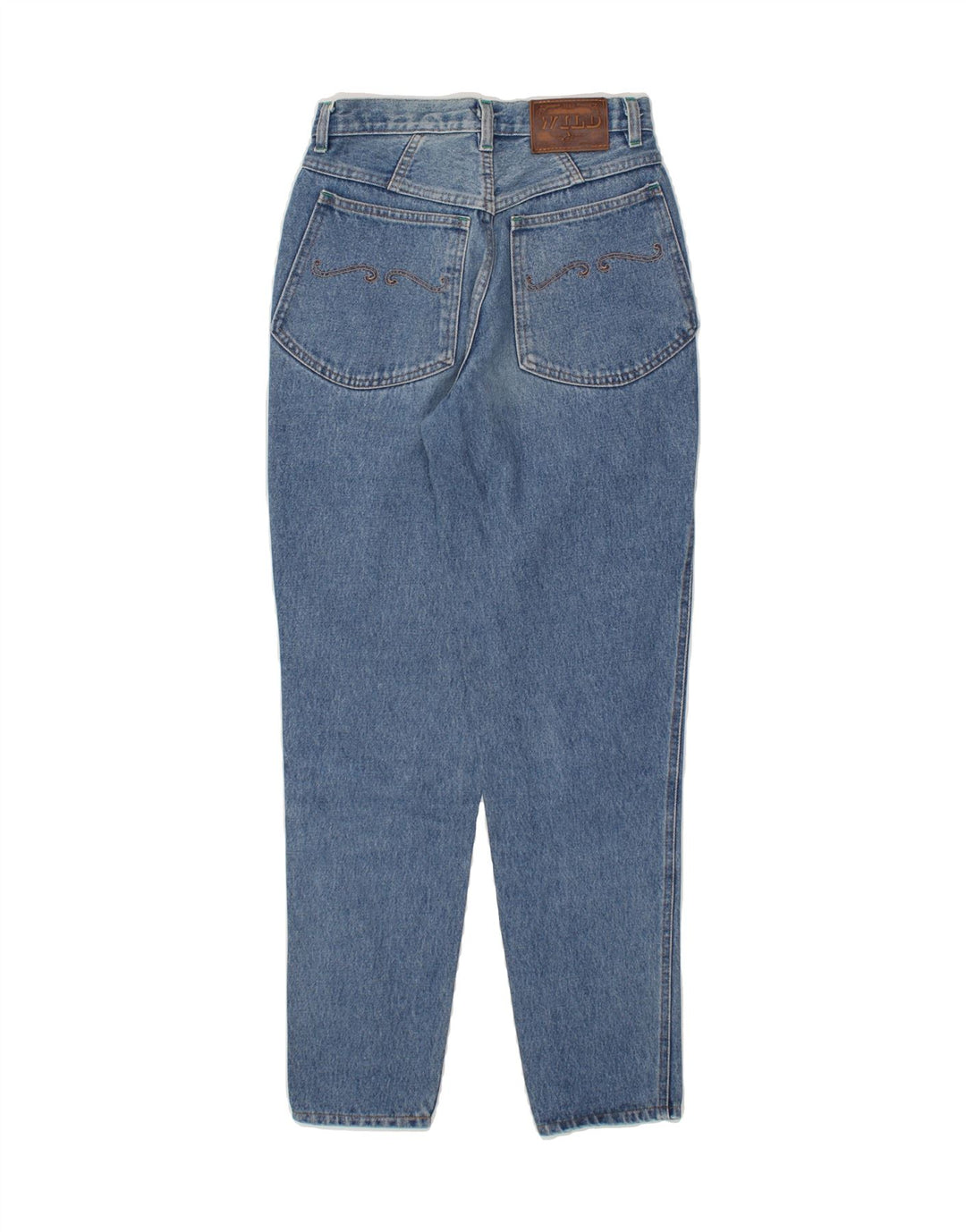 WILD Womens Tapered Jeans W26 L30 Blue Vintage Wild and Second-Hand Wild from Messina Hembry 