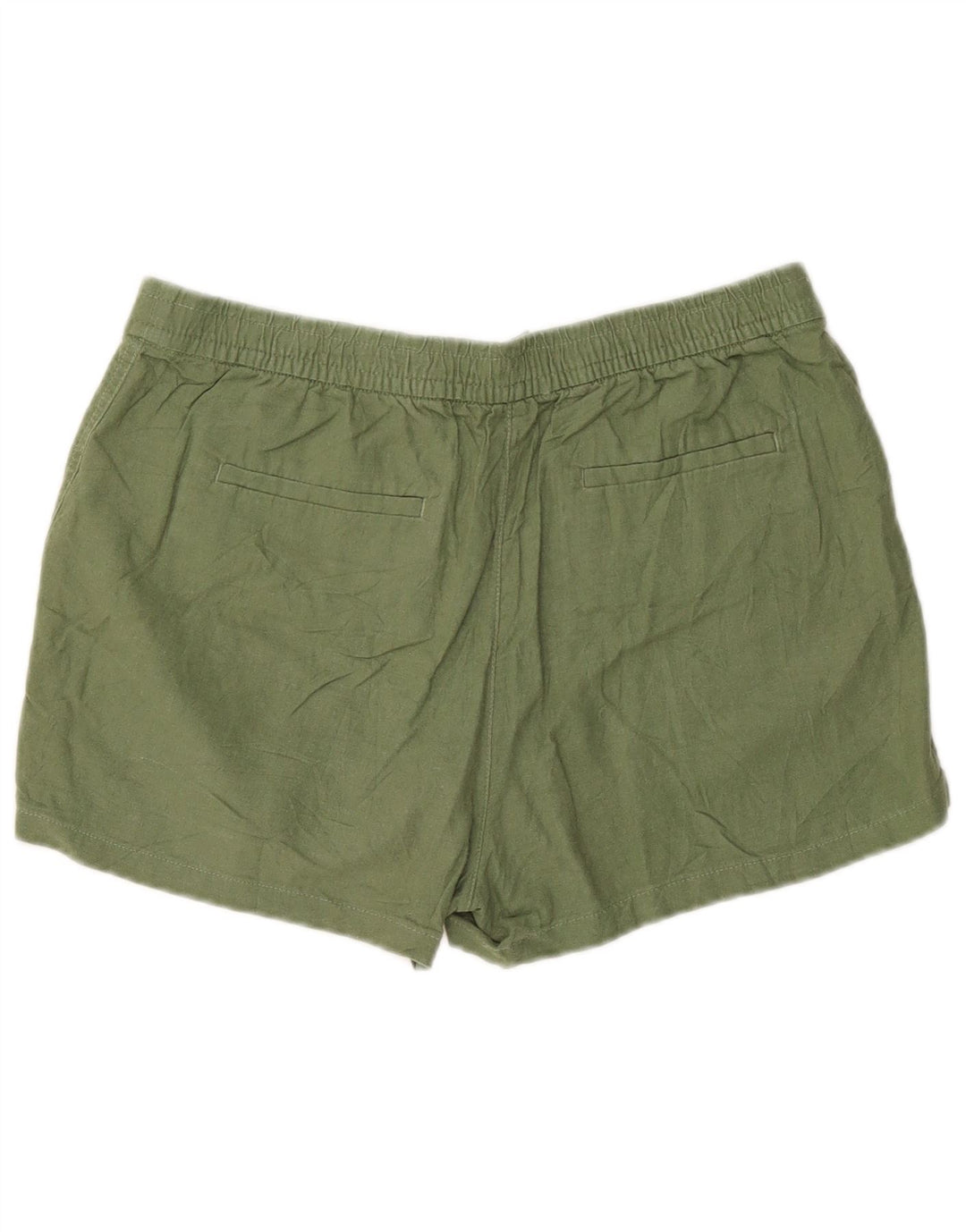 J. Crew Short Chino Femme Medium W30 Lin Vert