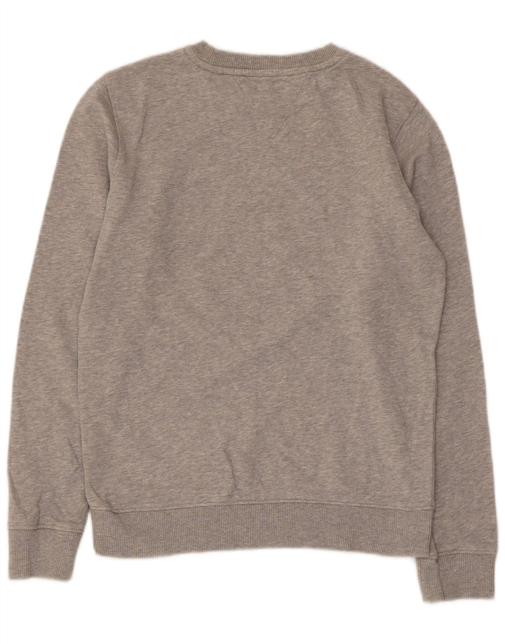 Tommy Hilfiger Sweat-shirt graphique pour garçon 11-12 ans Gris moucheté