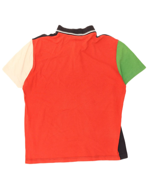 AUSTRALIAN L'ALPINA Polo Homme IT 52 Large Multicolore Colourblock