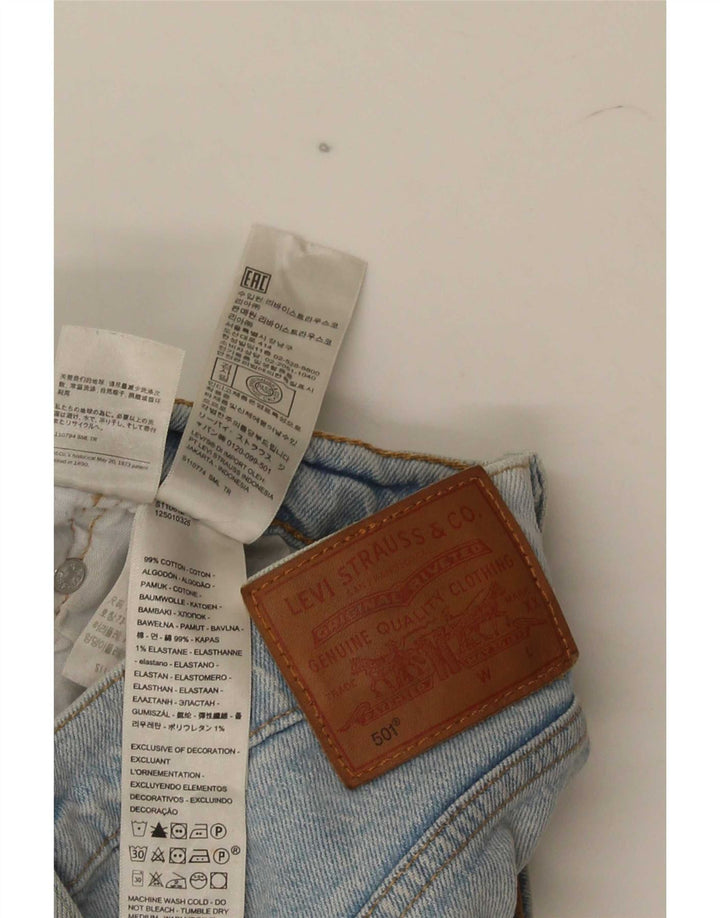 Levi's Jean 501 Cropped W29 L26 Homme Bleu Coton