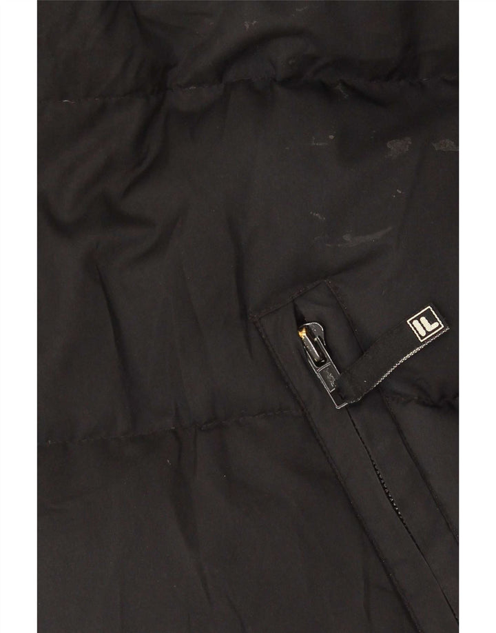 Fila Gilet rembourré homme UK 40 Large Noir Polyester