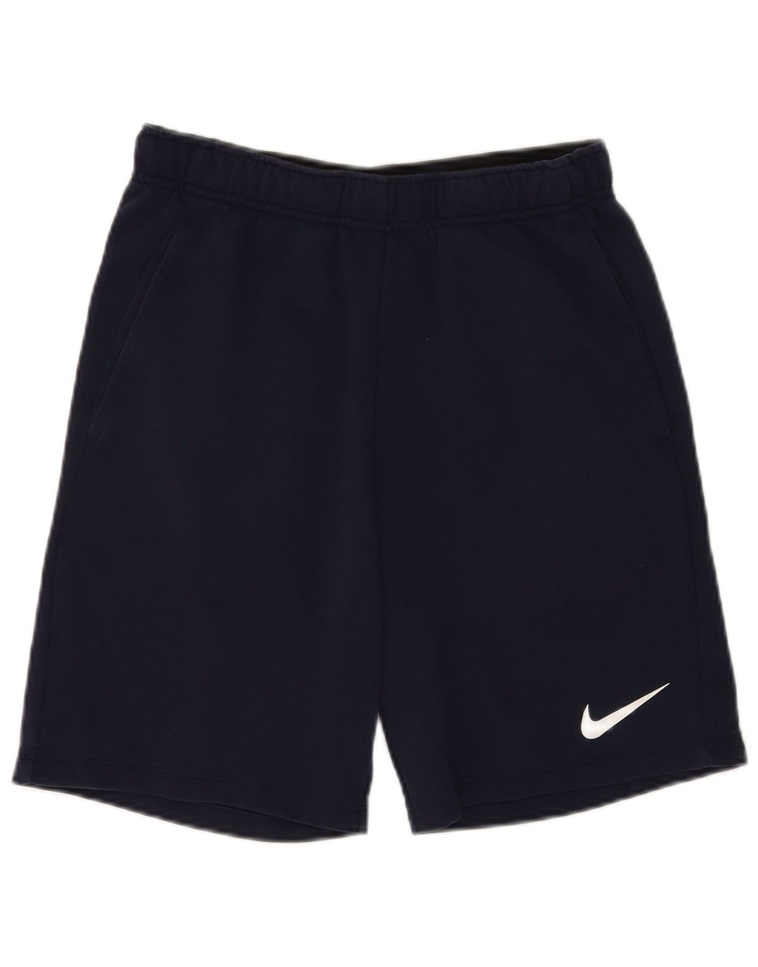 Nike Short de sport Dri Fit pour homme en coton bleu marine Taille S