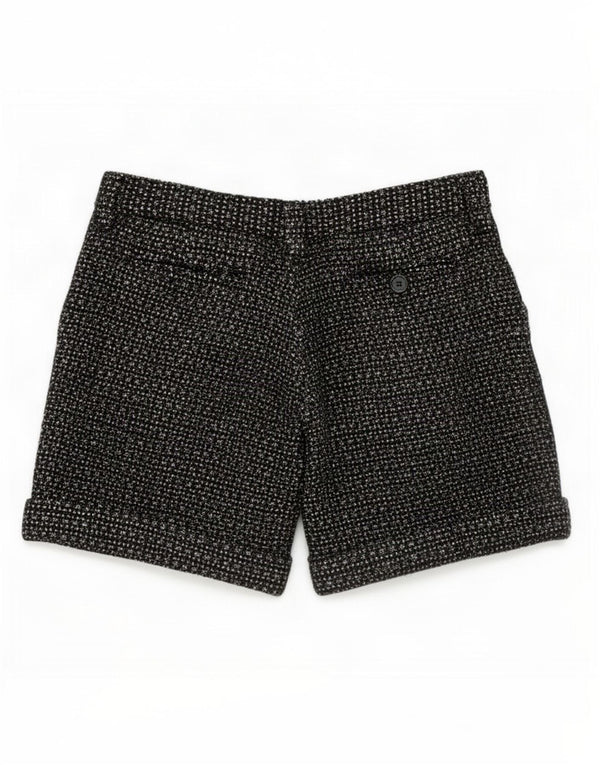 Dolce & Gabbana Short décontracté pour femme IT 40 Small W26 noir moucheté