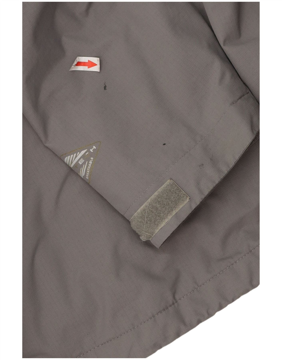 Columbia Veste coupe-vent à capuche pour homme UK 38 Gris moyen Colourblock
