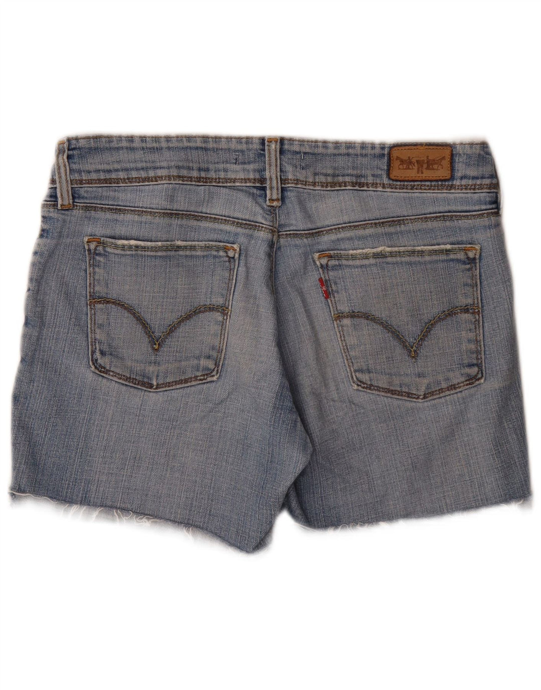 Levi's Short en Jean 570 Femme W32 Large Bleu Coton