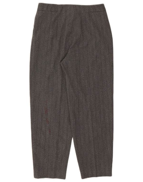 Whistles Pantalon décontracté taille haute pour femme UK 10 Small W27 L26 Gris