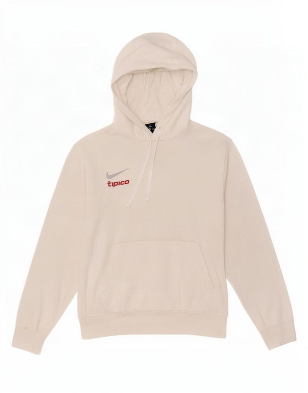 Nike Pull à capuche en coton blanc moyen pour homme