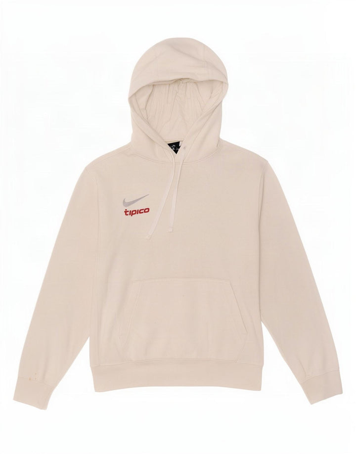 Nike Pull à capuche en coton blanc moyen pour homme