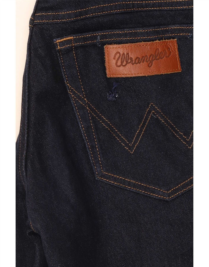 Wrangler Jean Slim Texas Femme W29 L32 Bleu Marine Coton