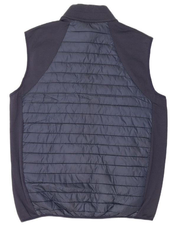 CALVIN KLEIN Gilet rembourré pour homme UK 42 XL Bleu marine Polyester